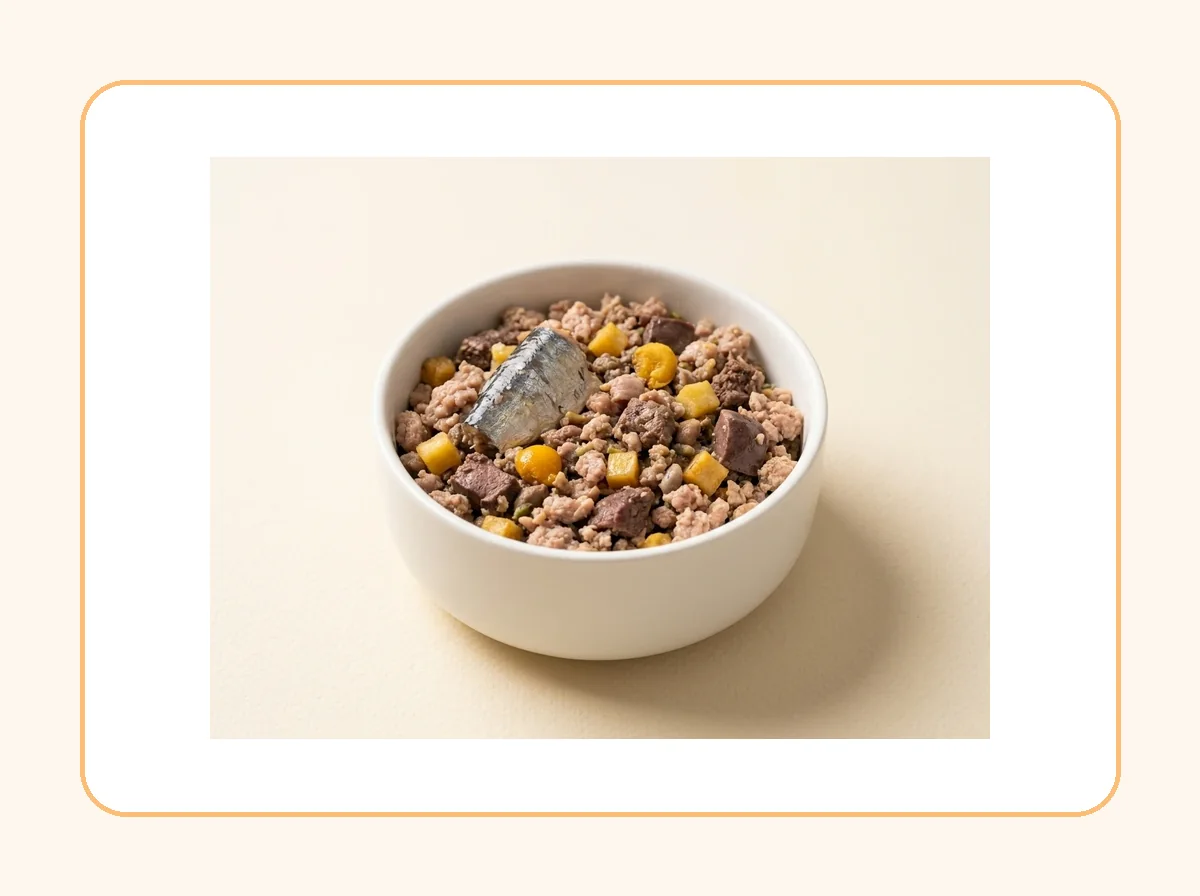 Cat food formula option